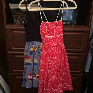 Anthropologie dresses. Both size 2.